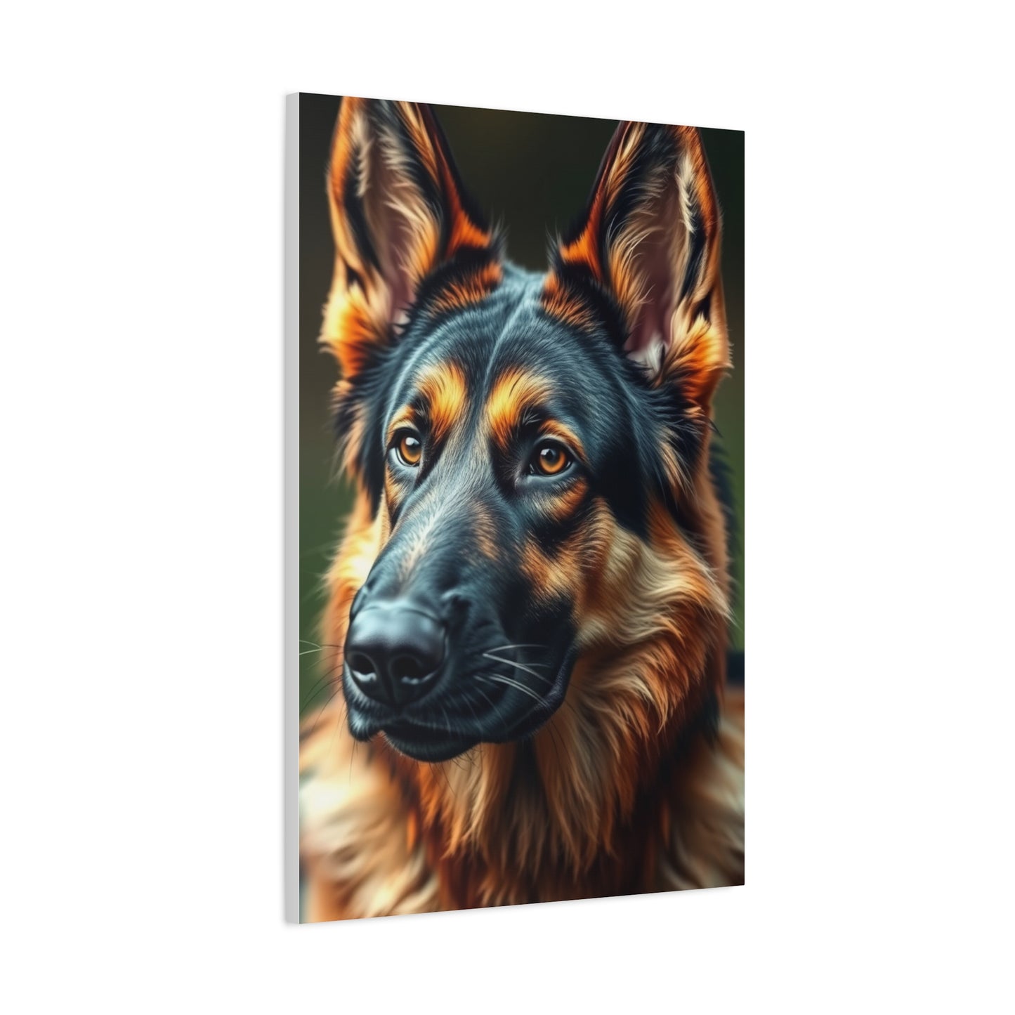 Vision German Shepherd Art Art Wall Art & Canvas Print