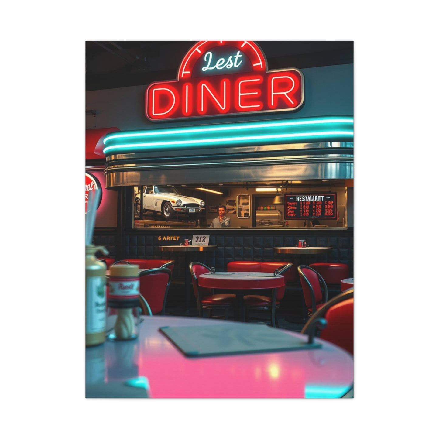 Vision Restaurant & Diner Art Art Wall Art & Canvas Print
