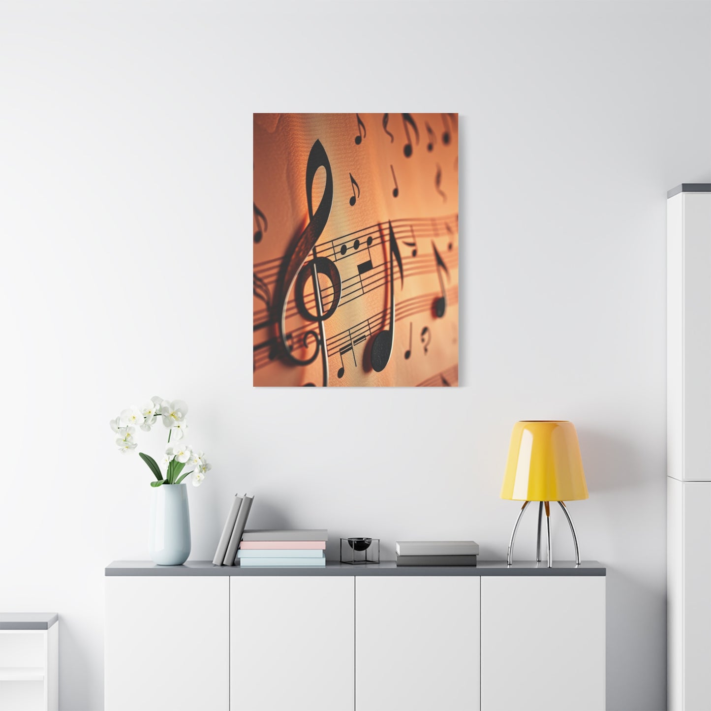 Musical Notes Art Supreme Gallery Wall Art & Canvas Print