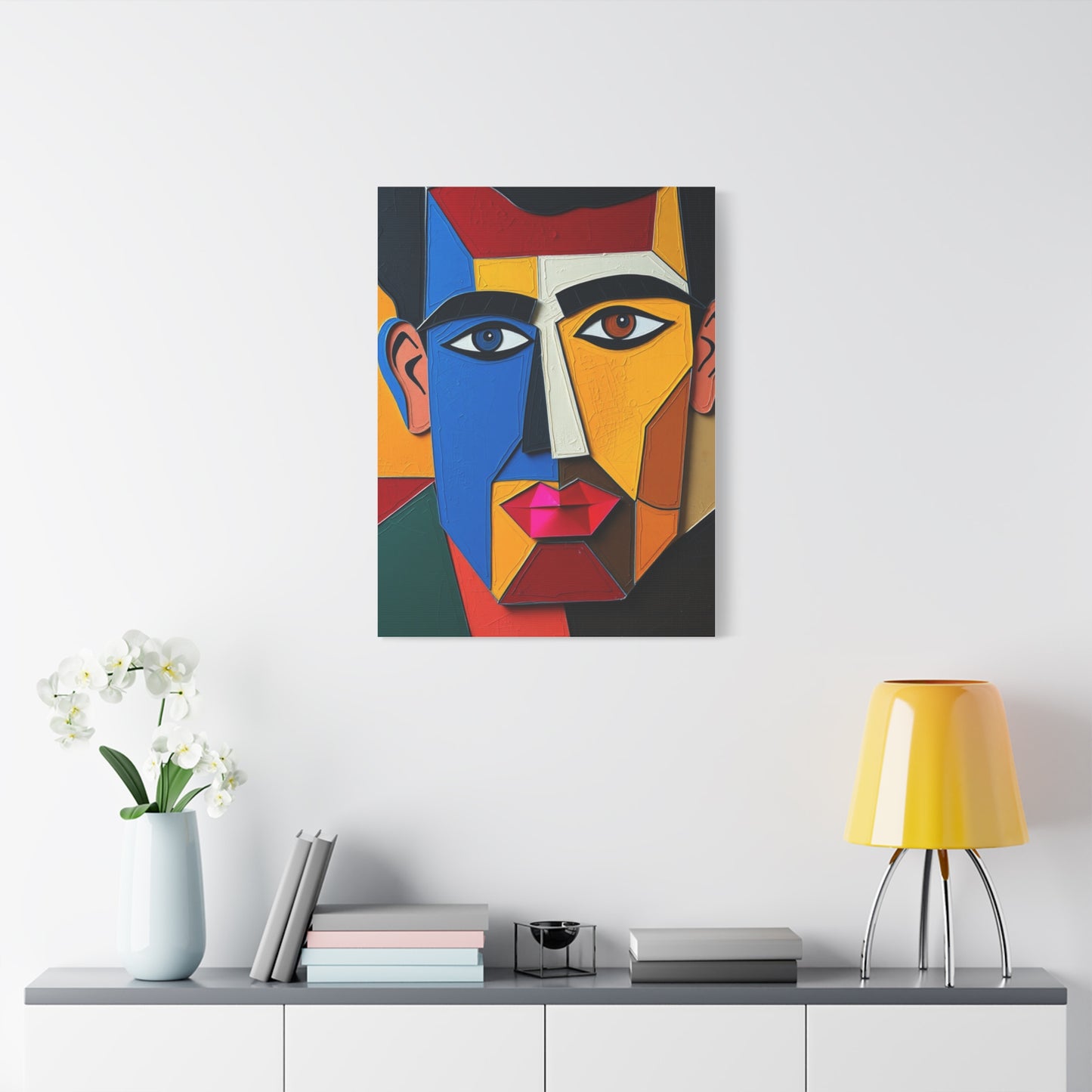 Facet Illumination Artwork Wall Art & Canvas Print