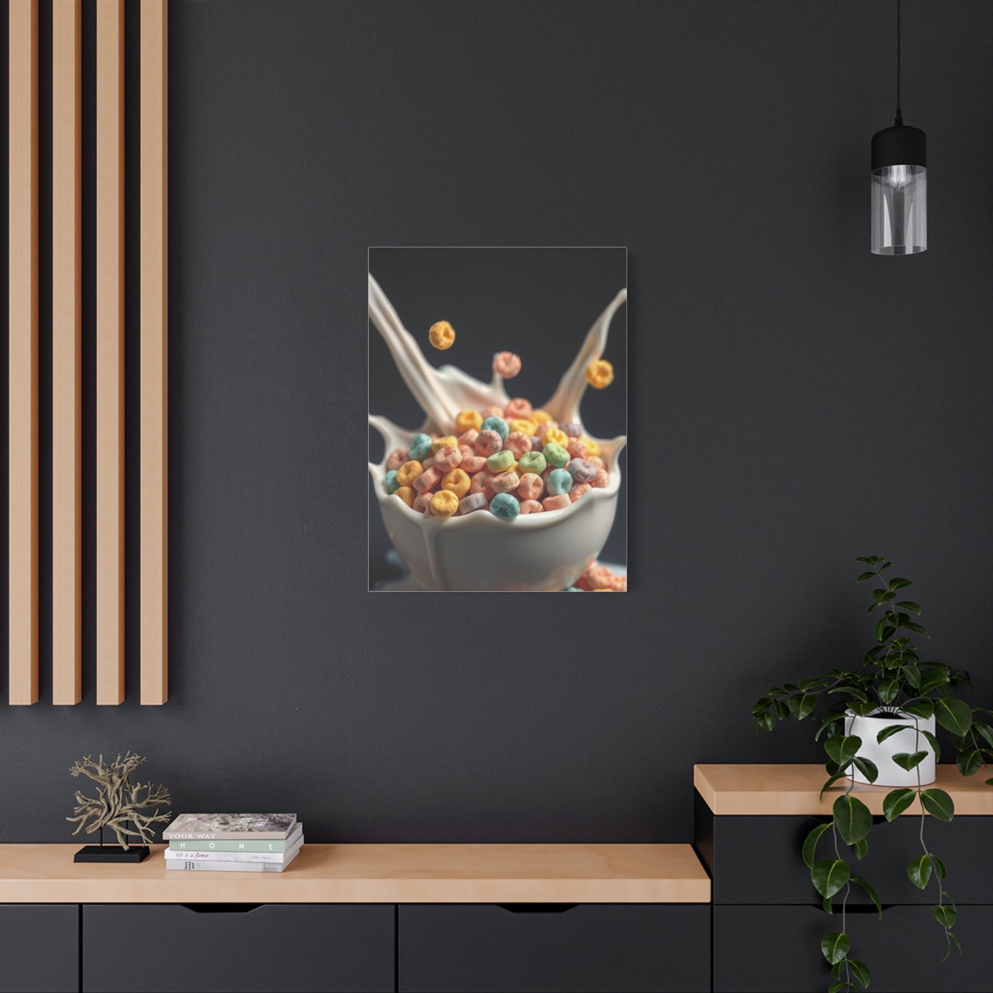 Rich Lattice of Loops Artwork Wall Art & Canvas Print