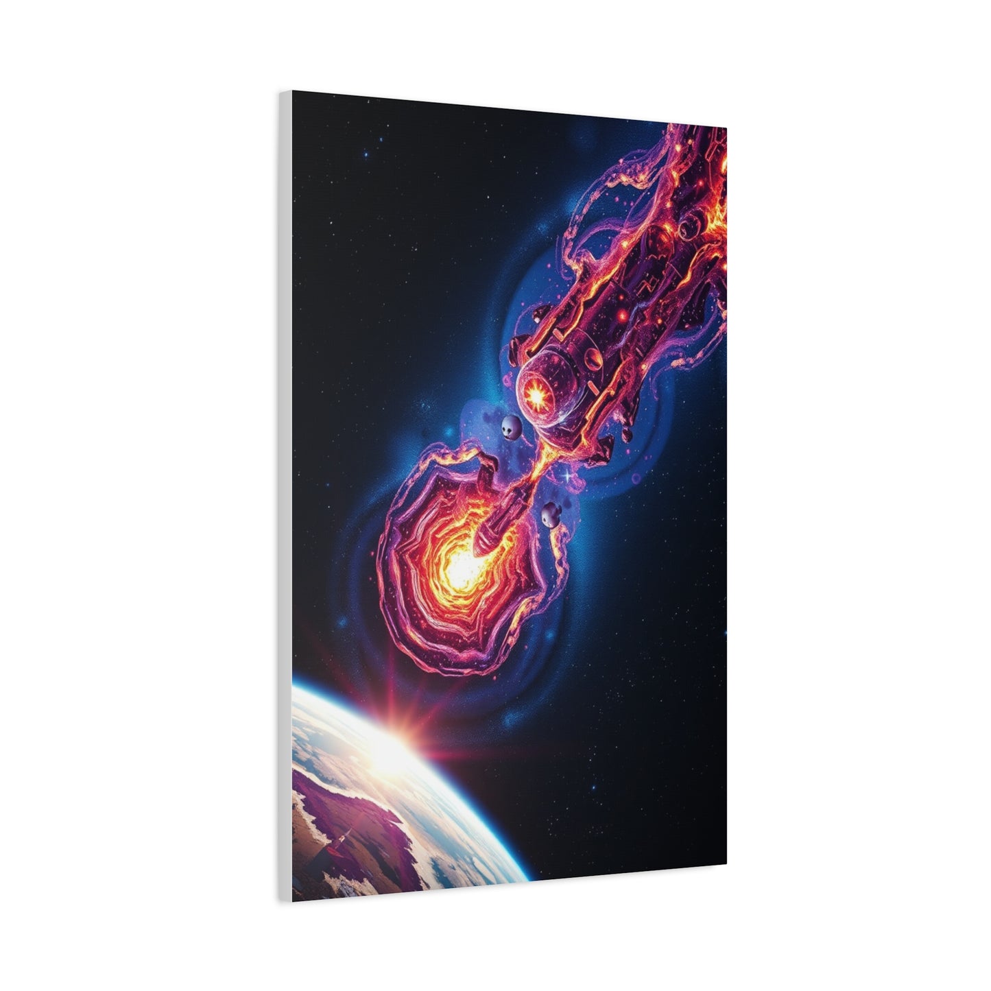 Stardust Symphony Canvas Wall Art & Canvas Print