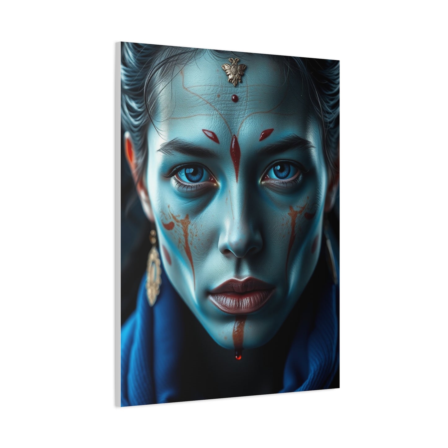 Prussian Depths Canvas Wall Art & Canvas Print