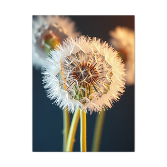 Dandelion Flower Art Luxury Canvas Wall Art & Canvas Print