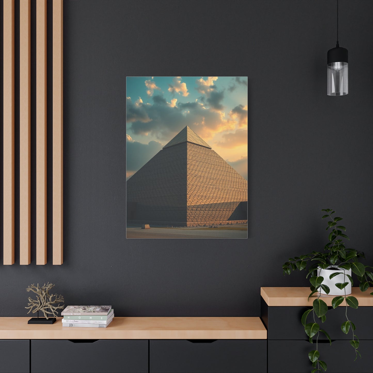 Supreme Pyramid Art Collection Wall Art & Canvas Print