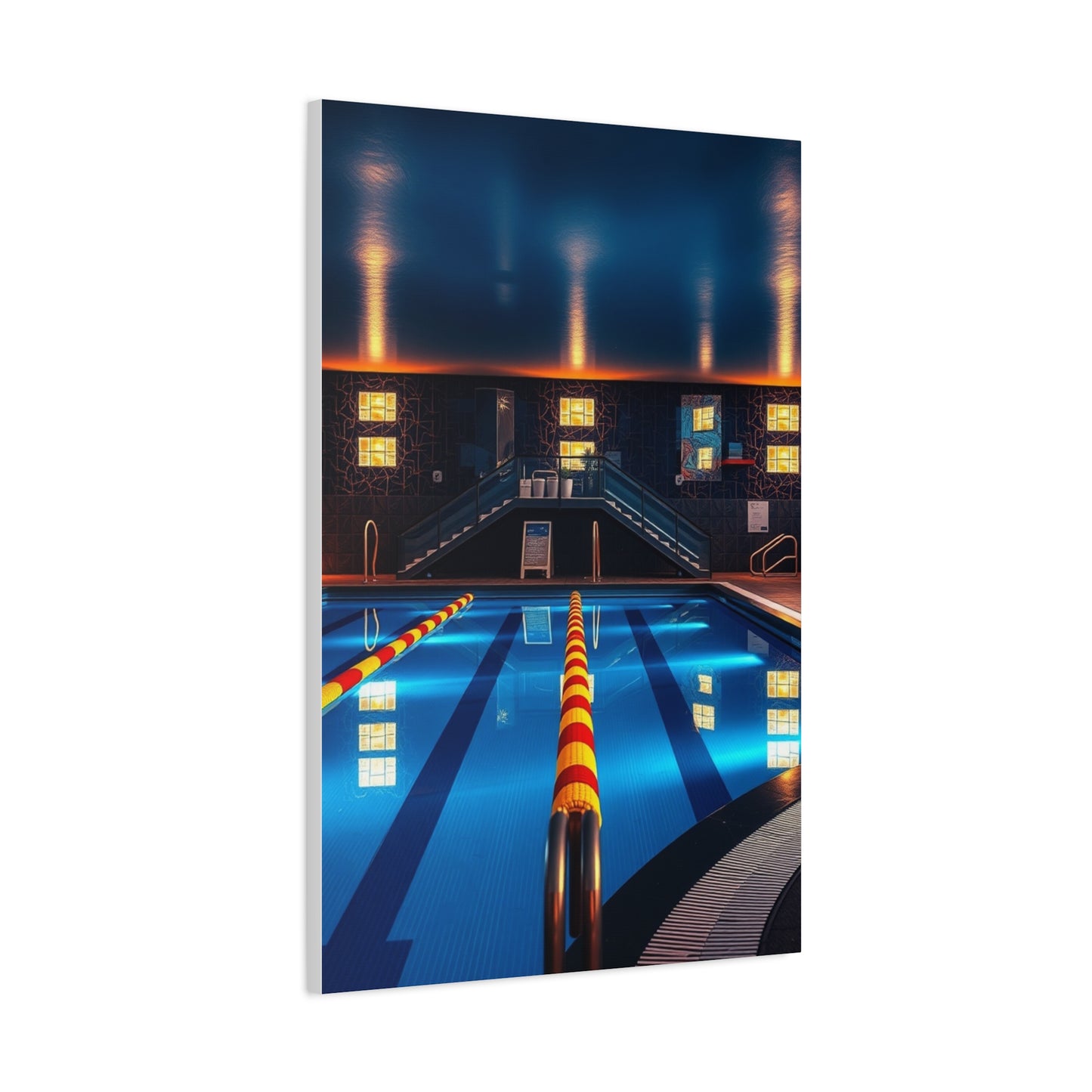 Supreme Swimming Pool Art Collection Wall Art & Canvas Print