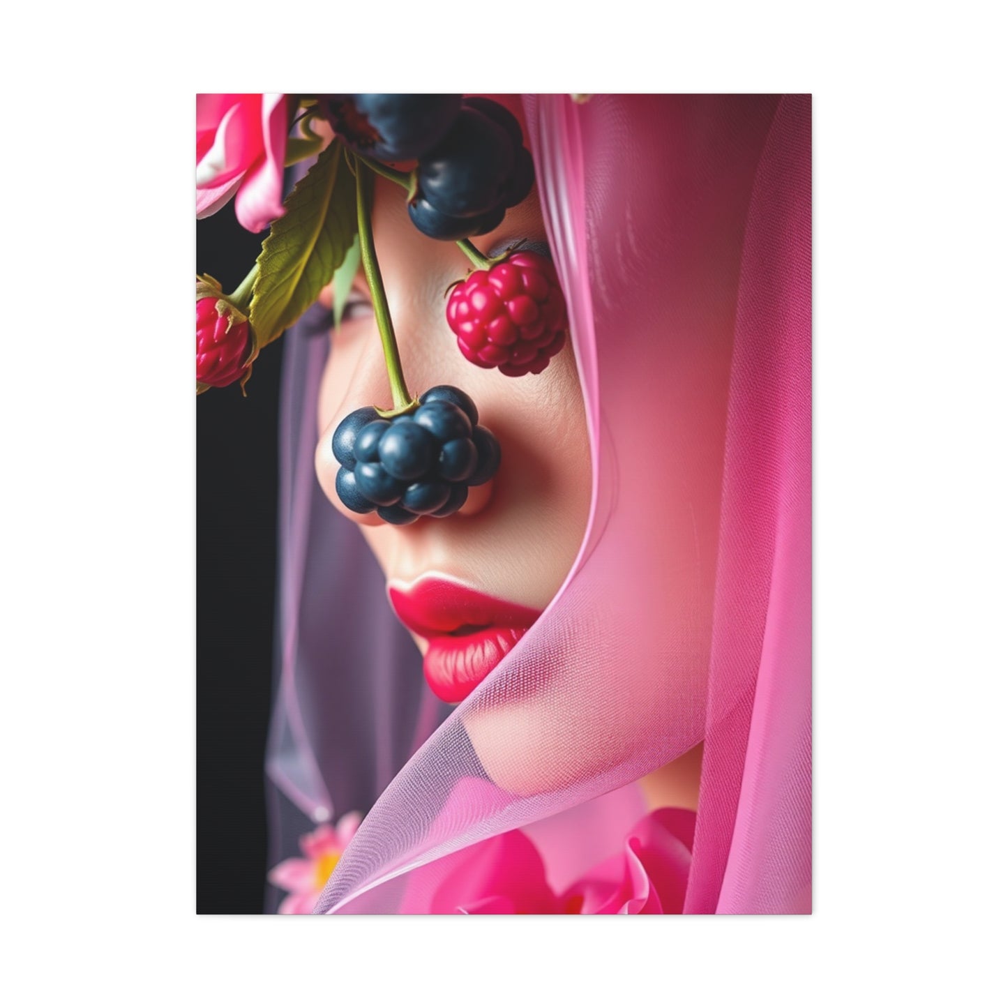 Rosé Sapphire Canvas