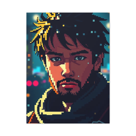 Pixelate Prestige Artwork Wall Art & Canvas Print