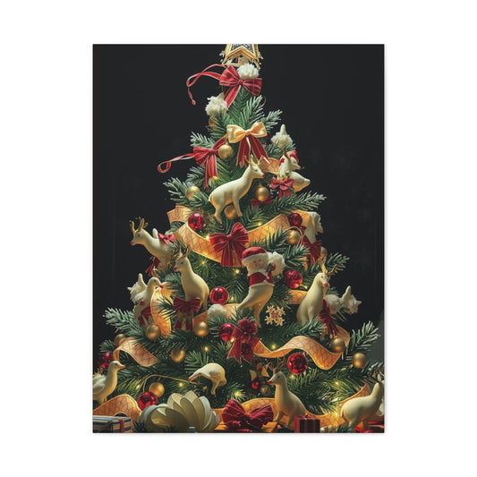 Timeless Yuletide Reverie Canvas