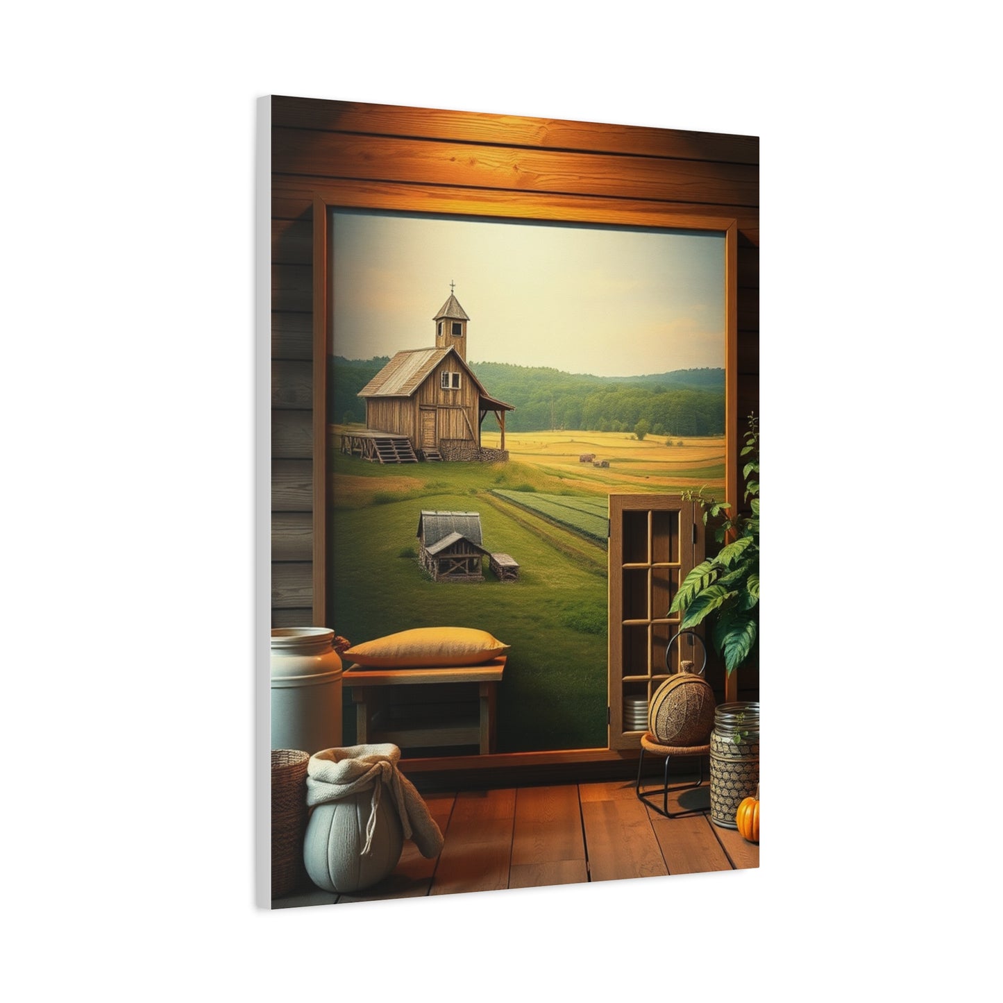 Rural Reverie Premium Print Wall Art & Canvas Print