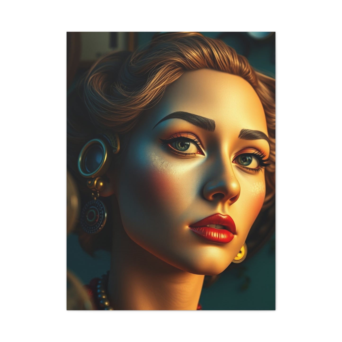 Vintage Elegance Canvas Wall Art & Canvas Print