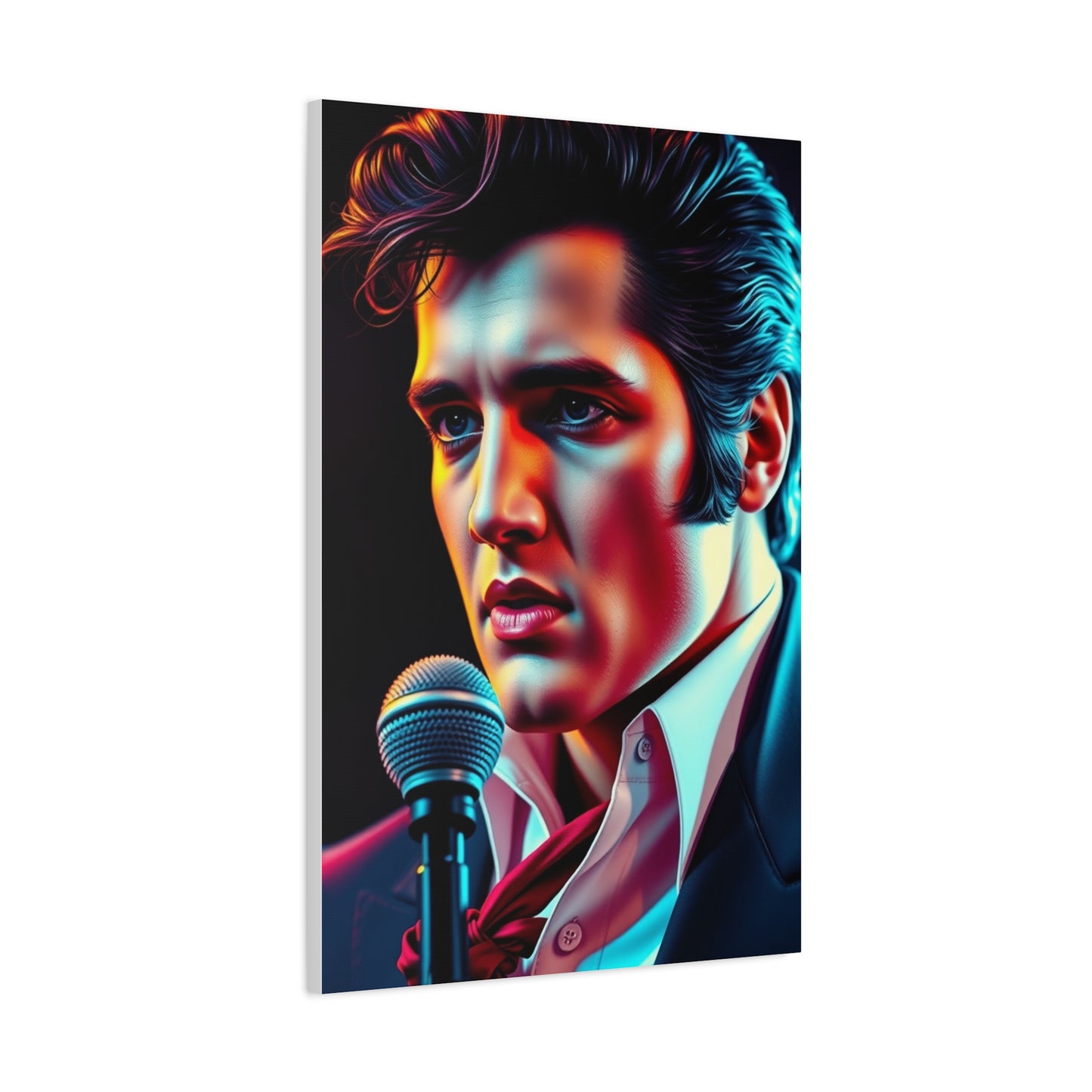 Vision Elvis Presley Art Art Wall Art & Canvas Print