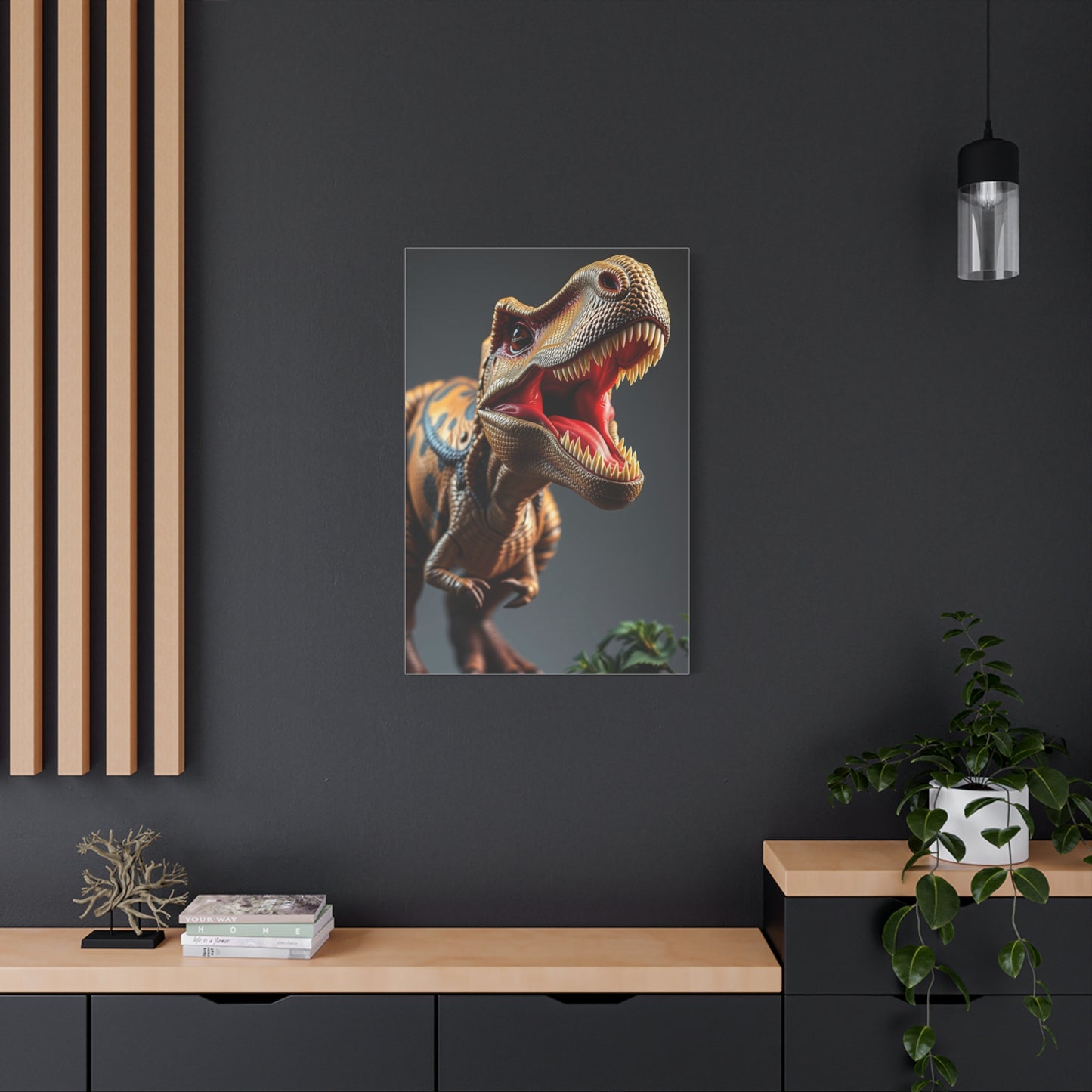 Vision Dinosaur Art Art Wall Art & Canvas Print