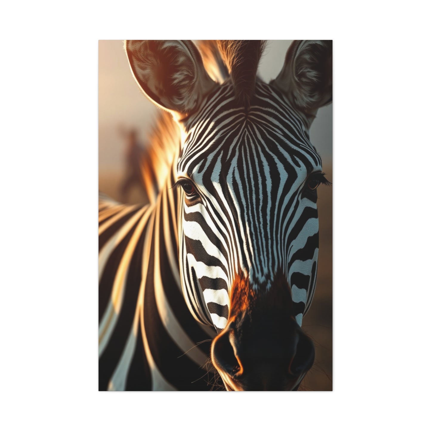 Masterpiece Zebra Art Vision Wall Art & Canvas Print