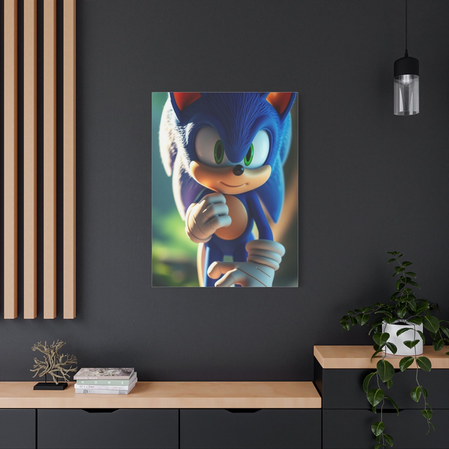 Supreme Sonic the Hedgehog Art Collection Wall Art & Canvas Print