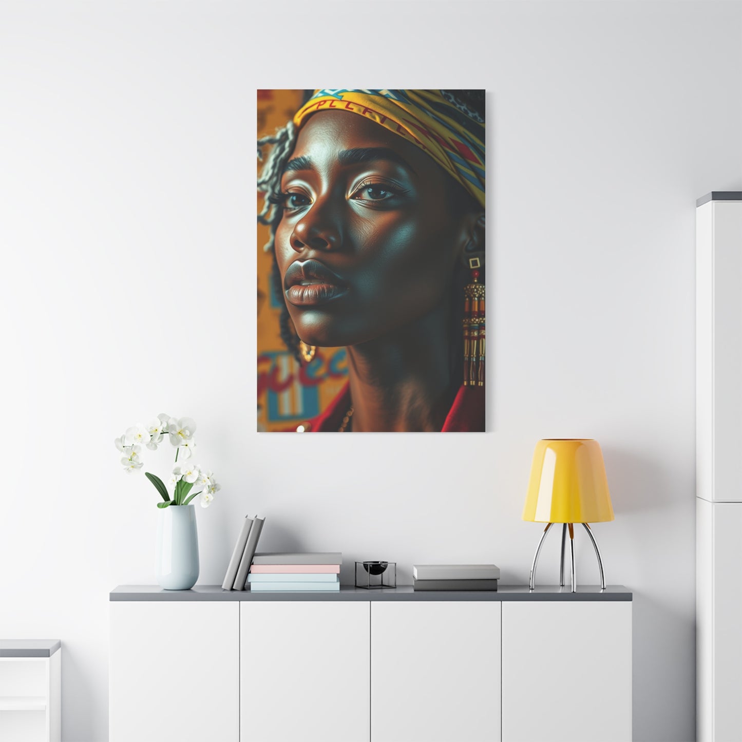 Empress of Basquiats Abstract Realm Wall Art & Canvas Print