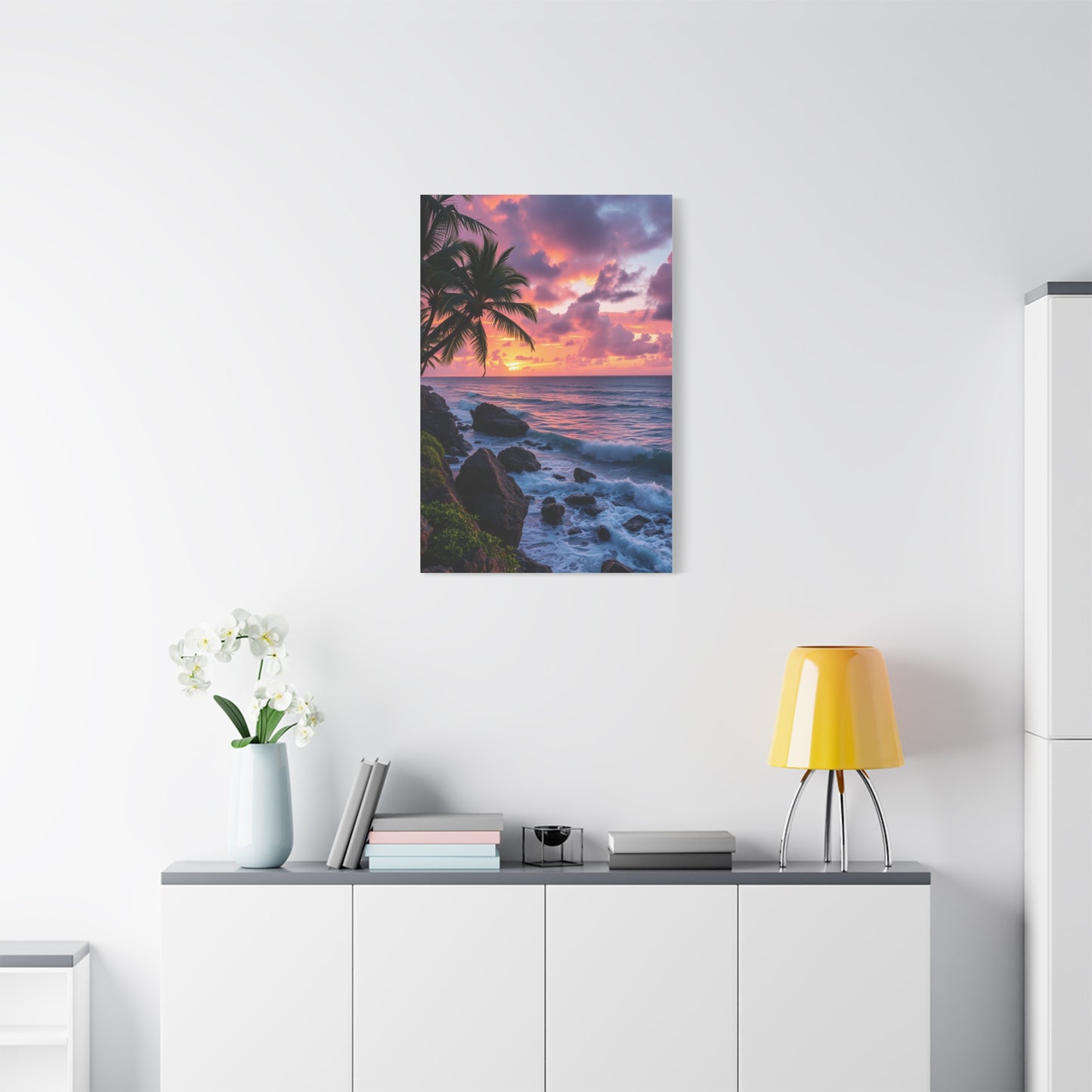 Azure Coastline Opus Wall Art & Canvas Print