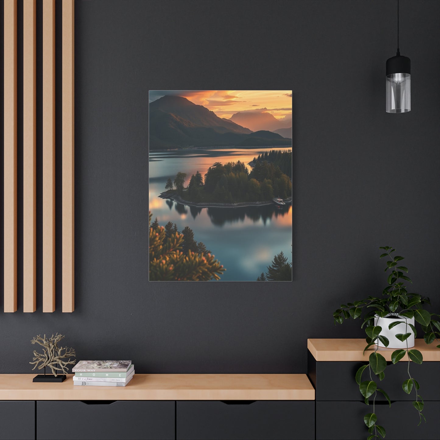 Vision Lakes Art Art Wall Art & Canvas Print