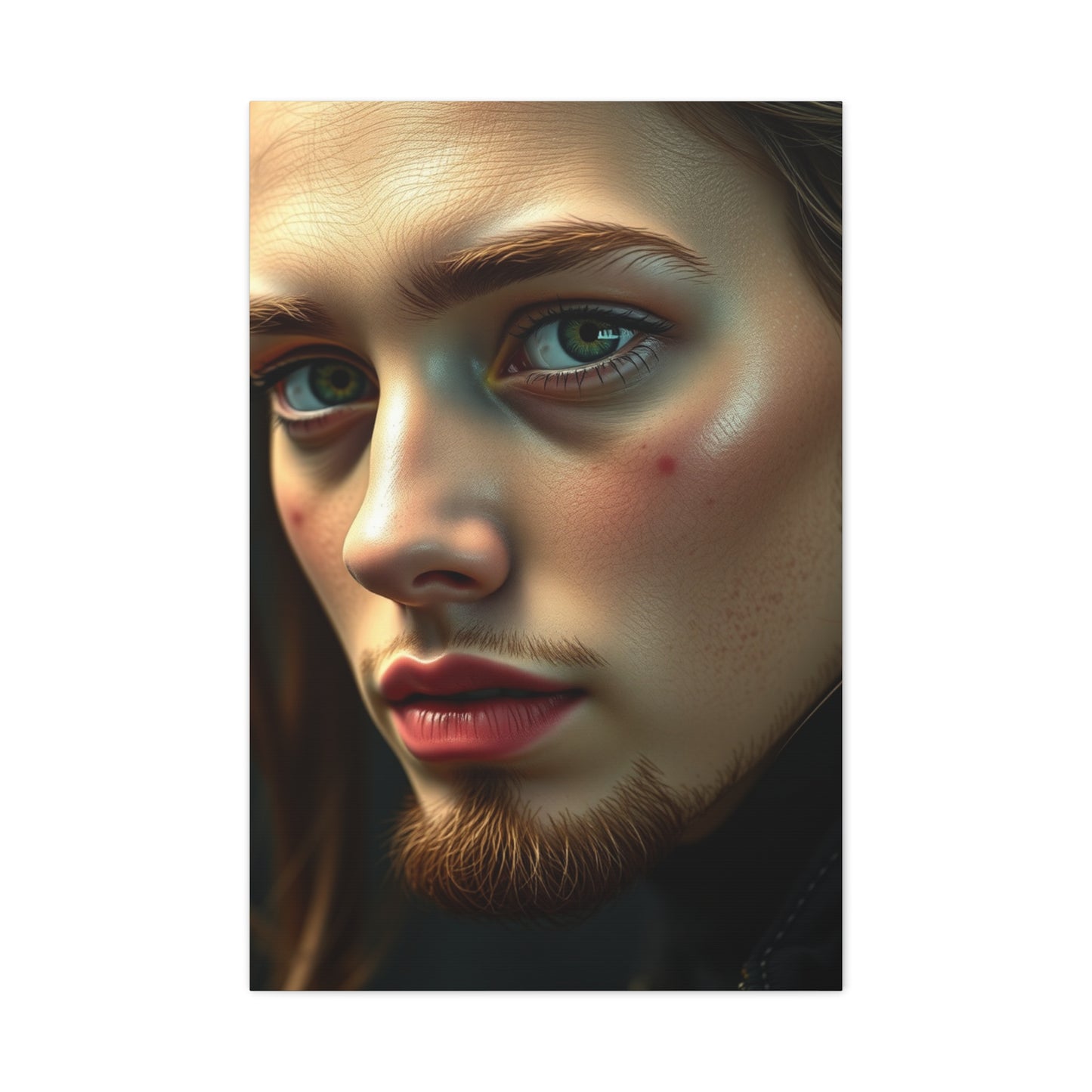 Luminous Brushstroke Masterpiece