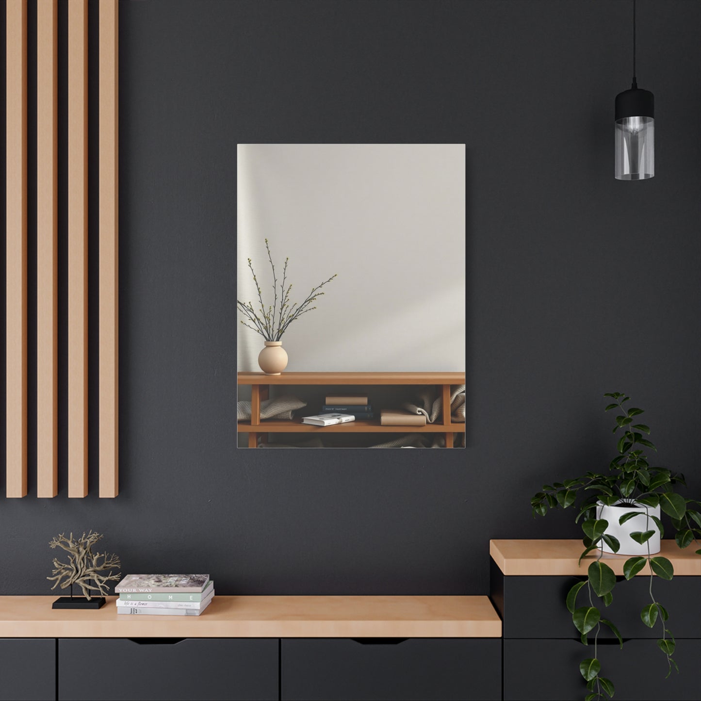 Elite Taupe, Linen, and Gray Art Vision Wall Art & Canvas Print