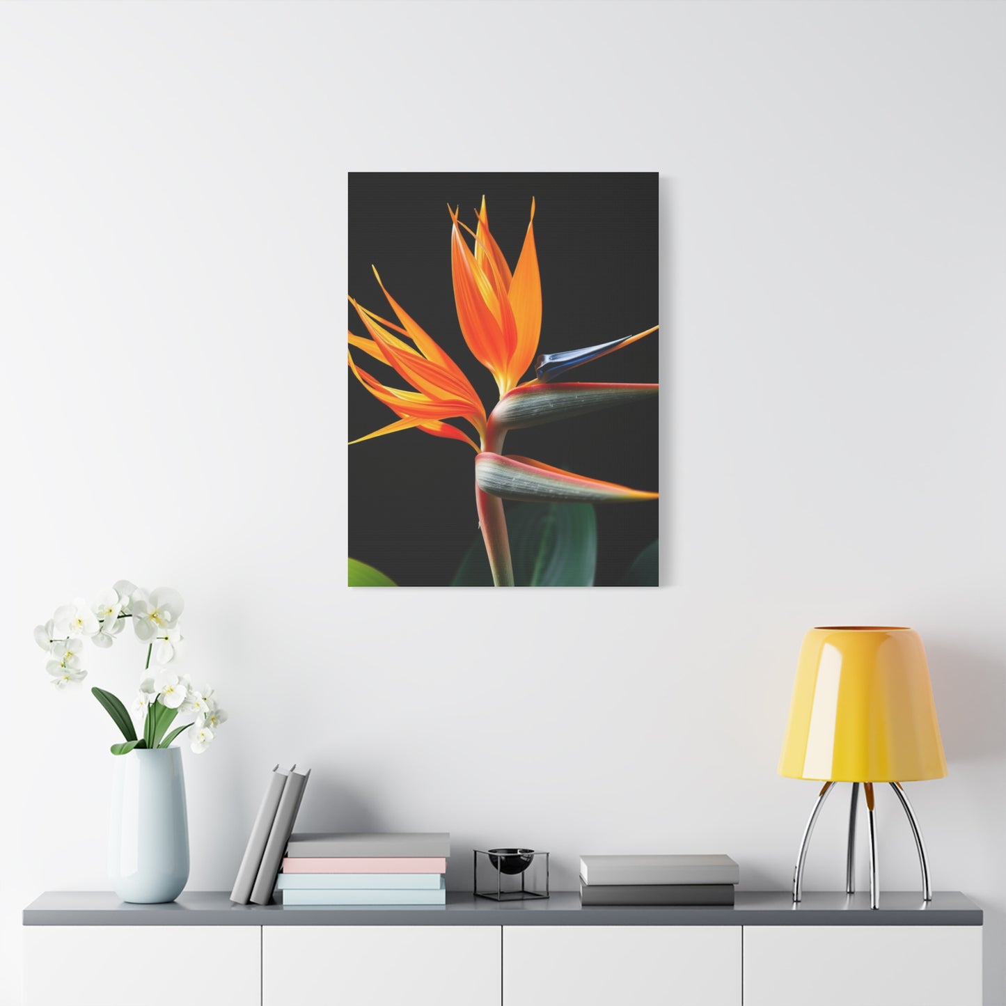 Bird of Paradise Plant Art Luxury Canvas Wall Art & Canvas Print