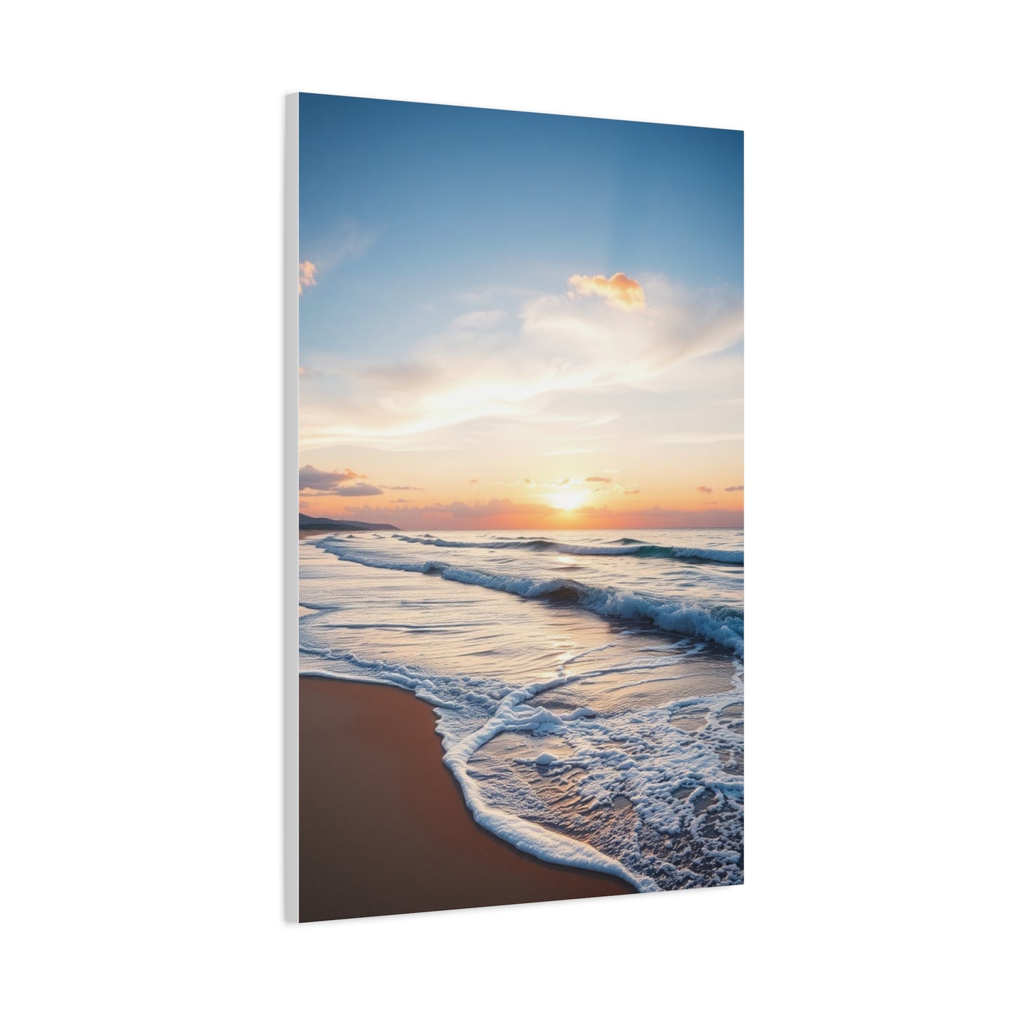 Beach Sunrise and Sunset Art Supreme Gallery Wall Art & Canvas Print