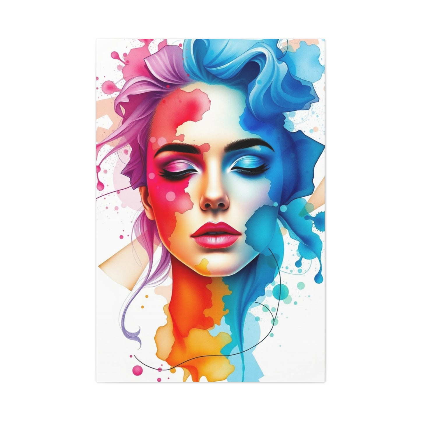 Vision Watercolor Art Art Wall Art & Canvas Print