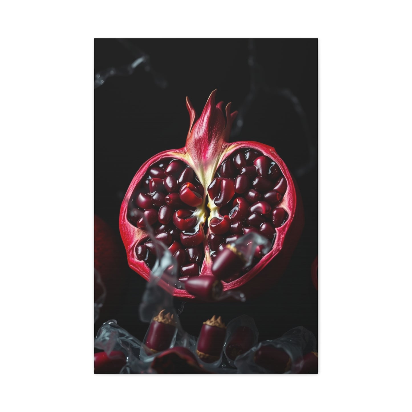 Opulent Scarlet Reverie Wall Art & Canvas Print