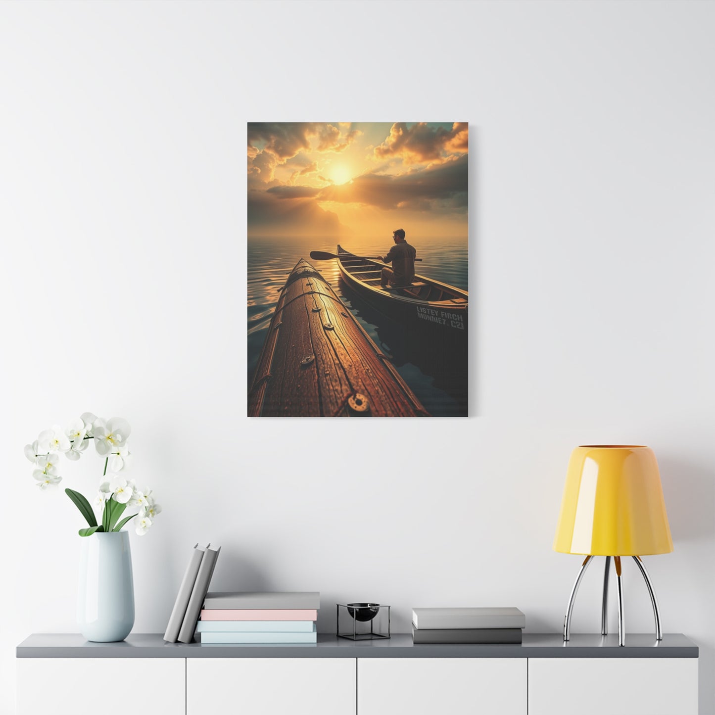 Canoe Art Supreme Gallery Wall Art & Canvas Print