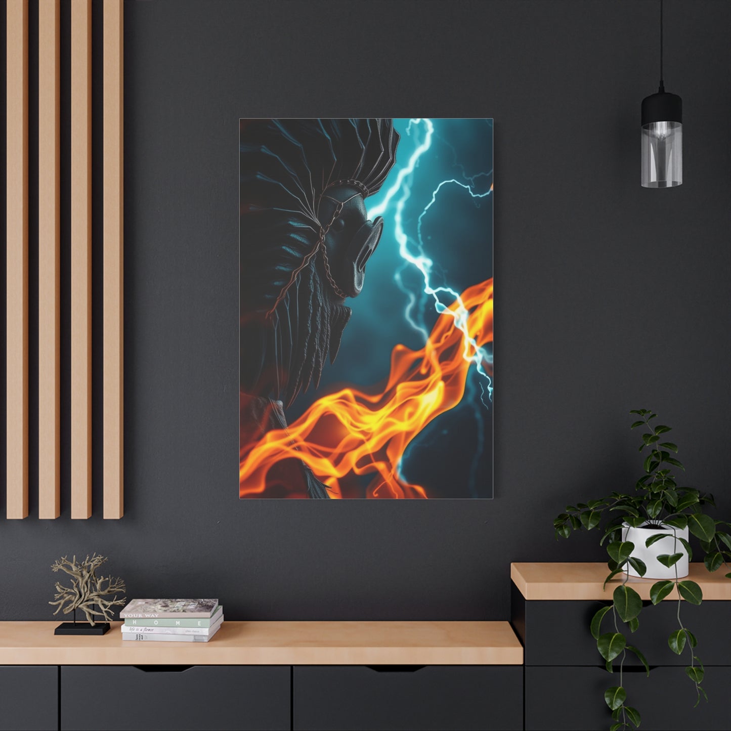 Velvet Tempest Tapestry Wall Art & Canvas Print