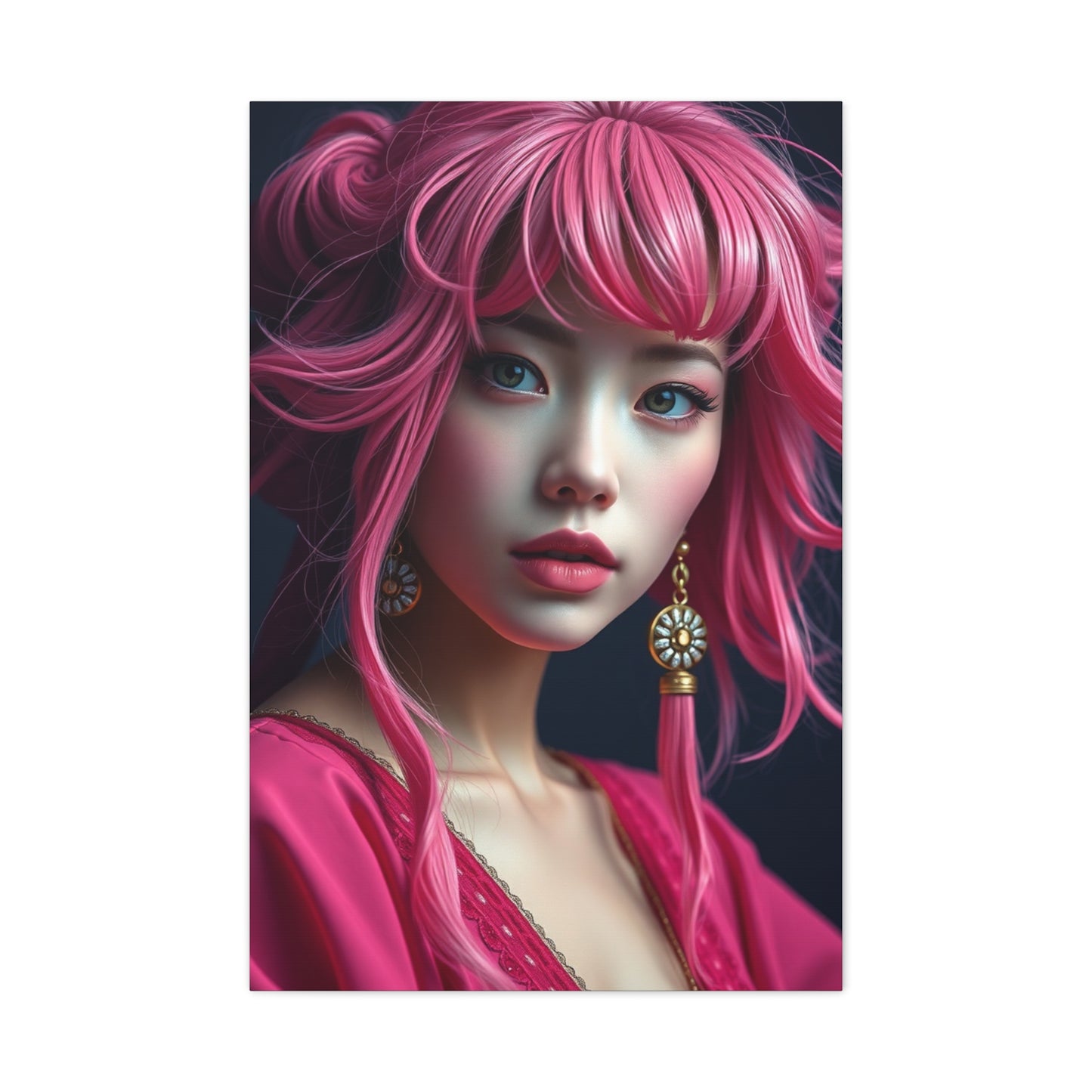 Elite Pinklomein Art Vision Wall Art & Canvas Print