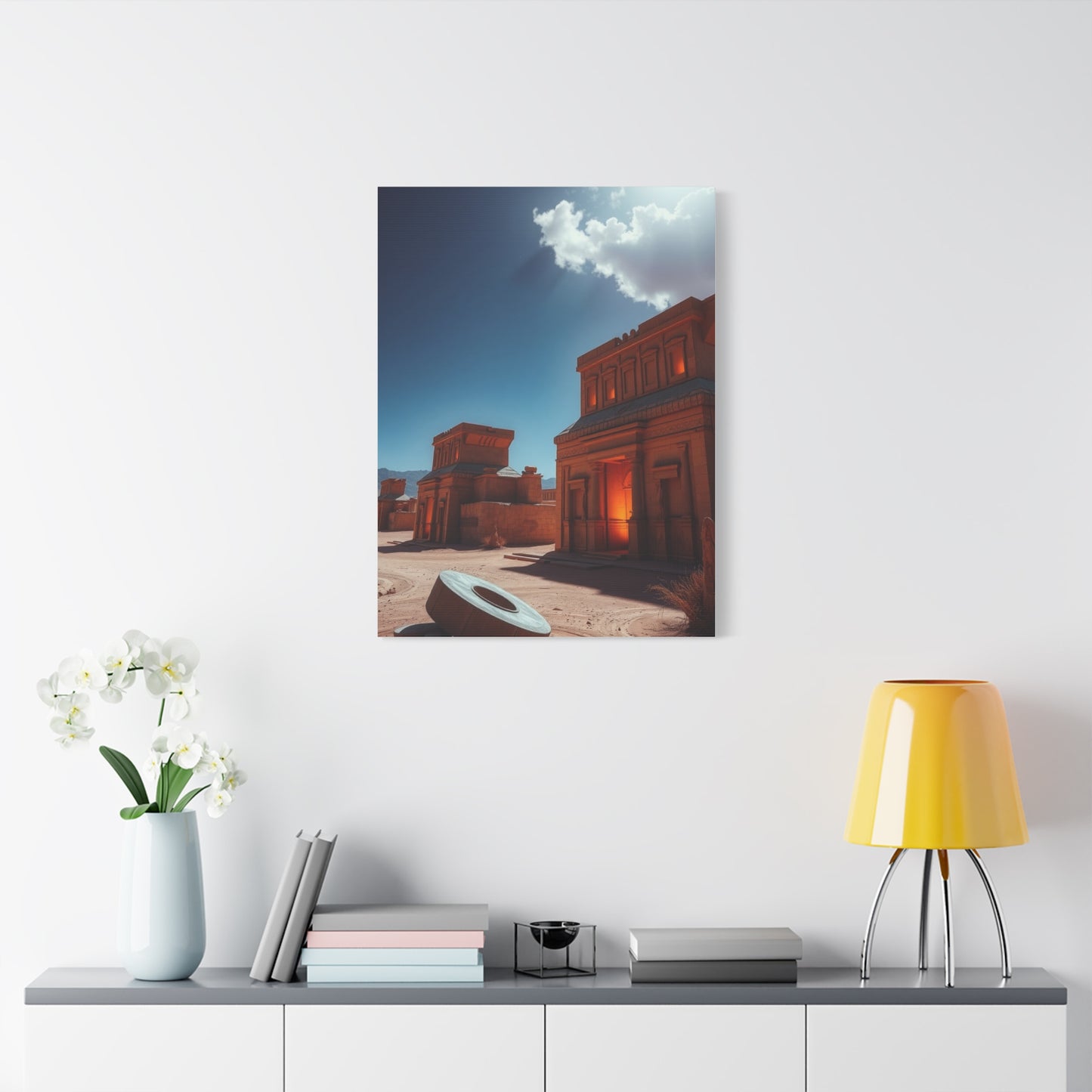 Majestic Sand Vista Wall Art & Canvas Print