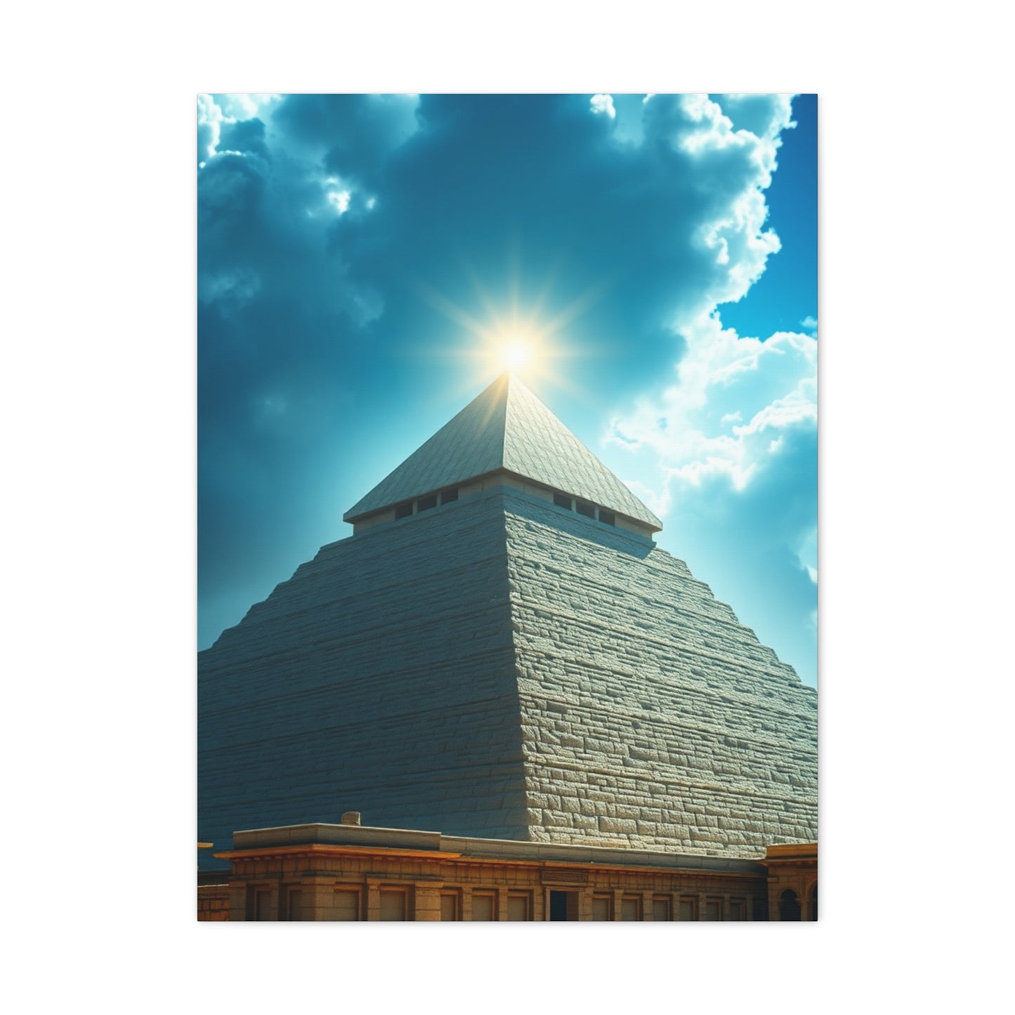 Masterpiece Pyramid Art Vision Wall Art & Canvas Print