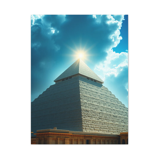Masterpiece Pyramid Art Vision Wall Art & Canvas Print