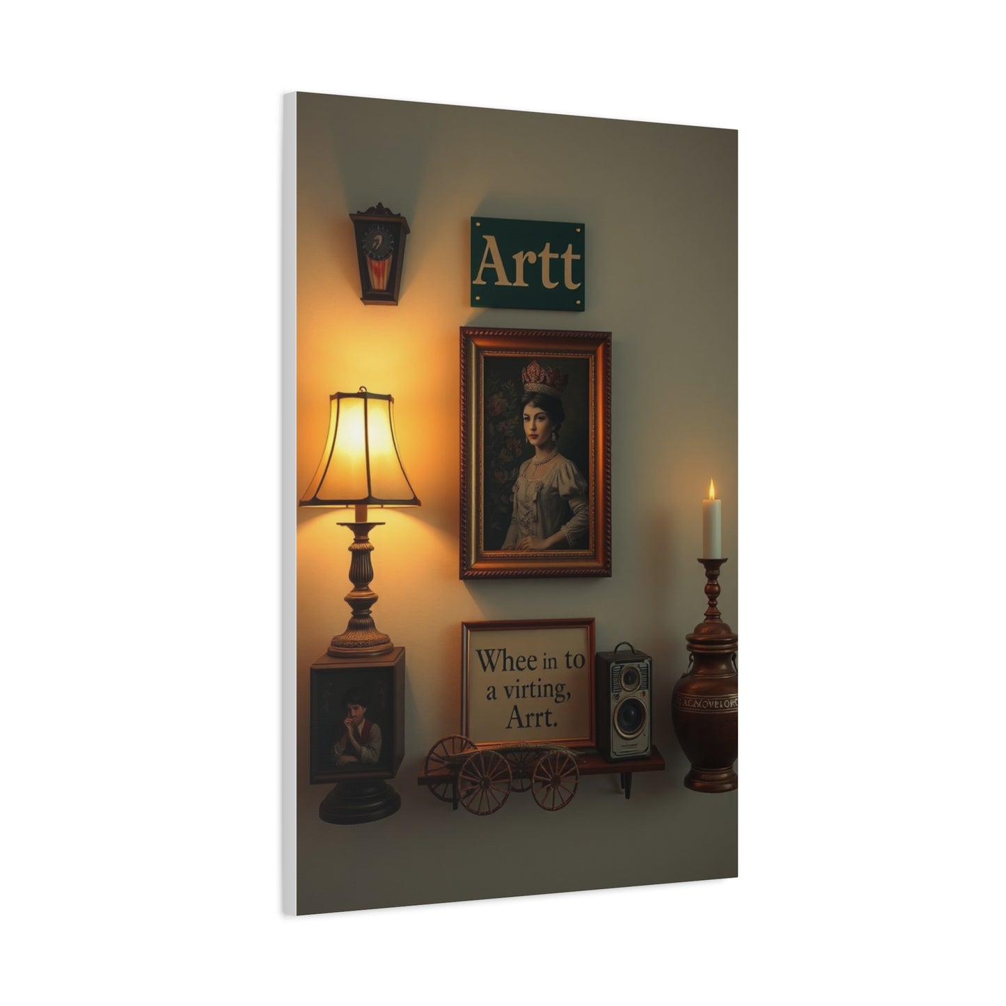 Nostalgic Harmony Canvas Wall Art & Canvas Print