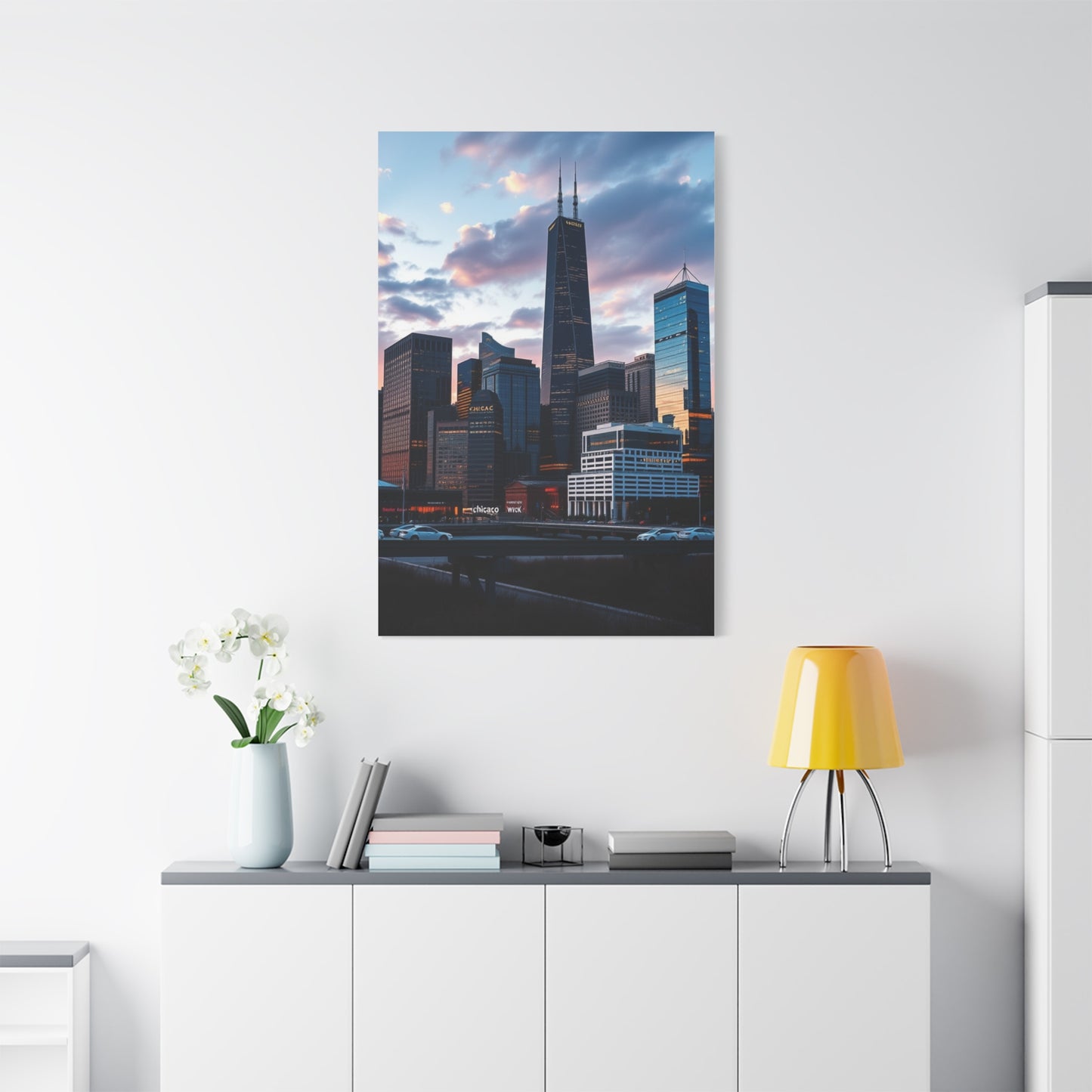 Chicago Skylines Art Supreme Gallery Wall Art & Canvas Print