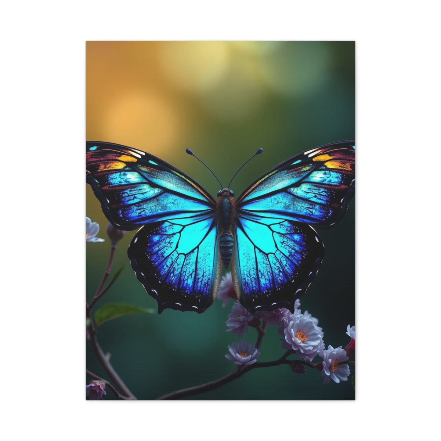 Celestial Flutter Artistry Wall Art & Canvas Print