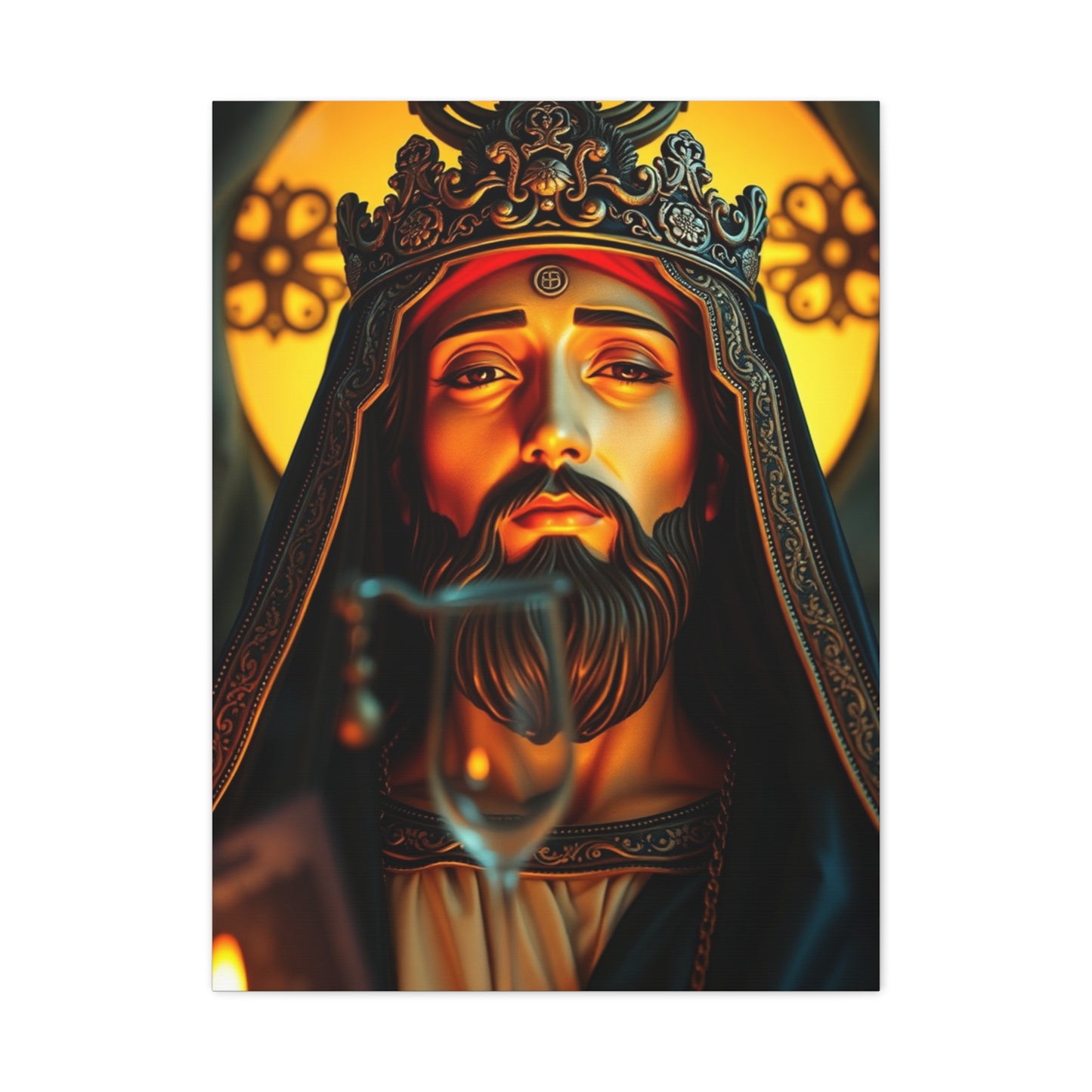 Divinitys Reflection Canvas Wall Art & Canvas Print