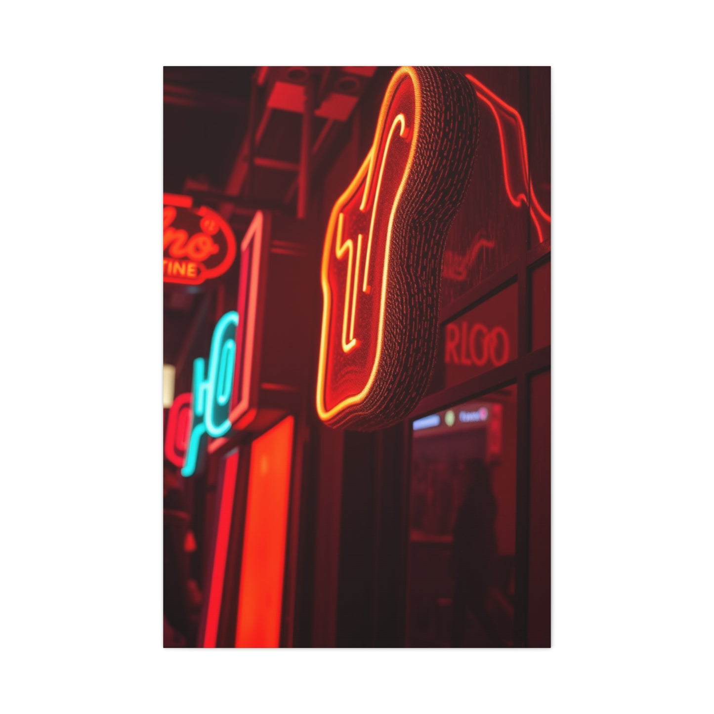 Mid-Century Elegance Panel Wall Art & Canvas Print