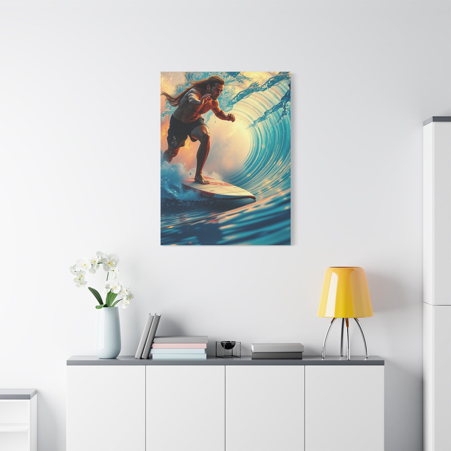Luxe Surfscape Canvas Wall Art & Canvas Print