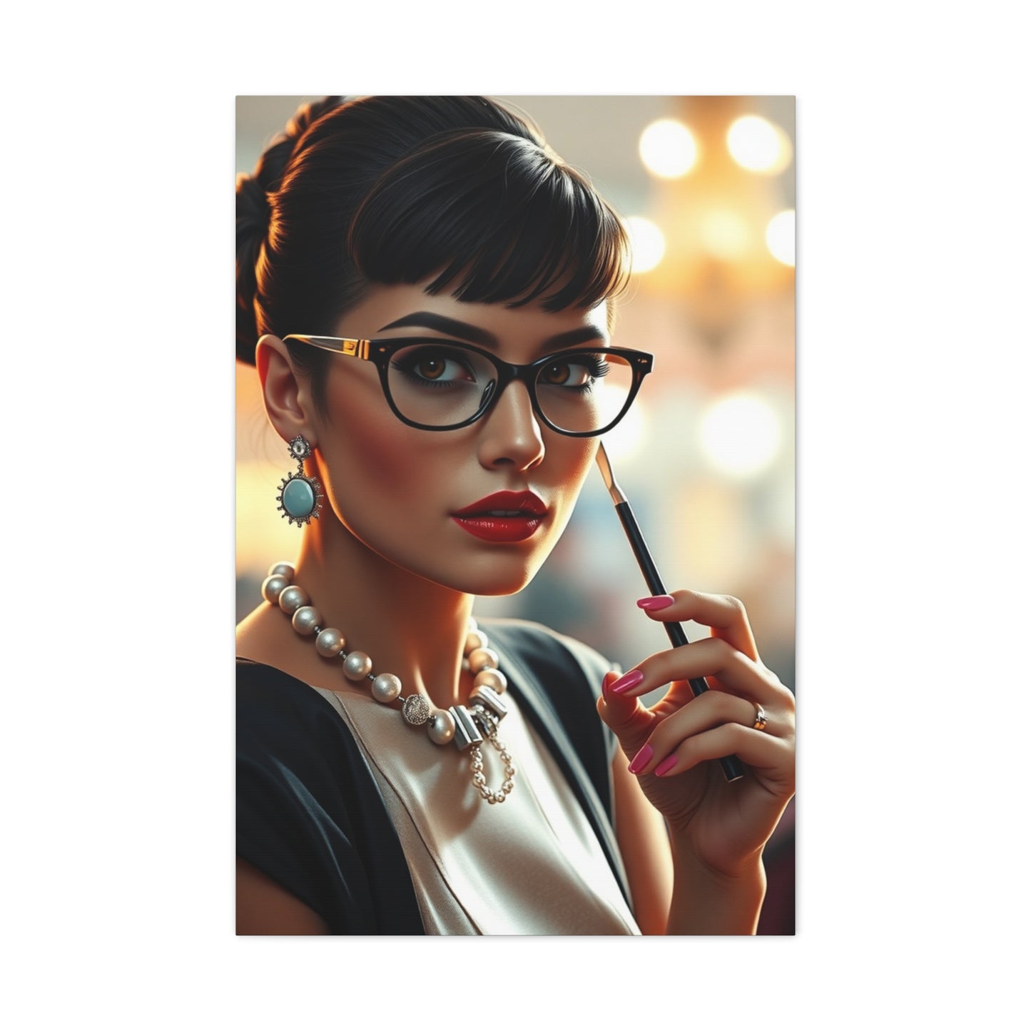 Elite Breakfast At Tiffany’s Characters Art Vision Wall Art & Canvas Print