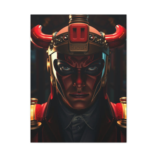 Vermilion Grace Wall Art Wall Art & Canvas Print