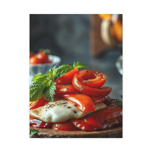 Vision Italian Food Art Art Wall Art & Canvas Print