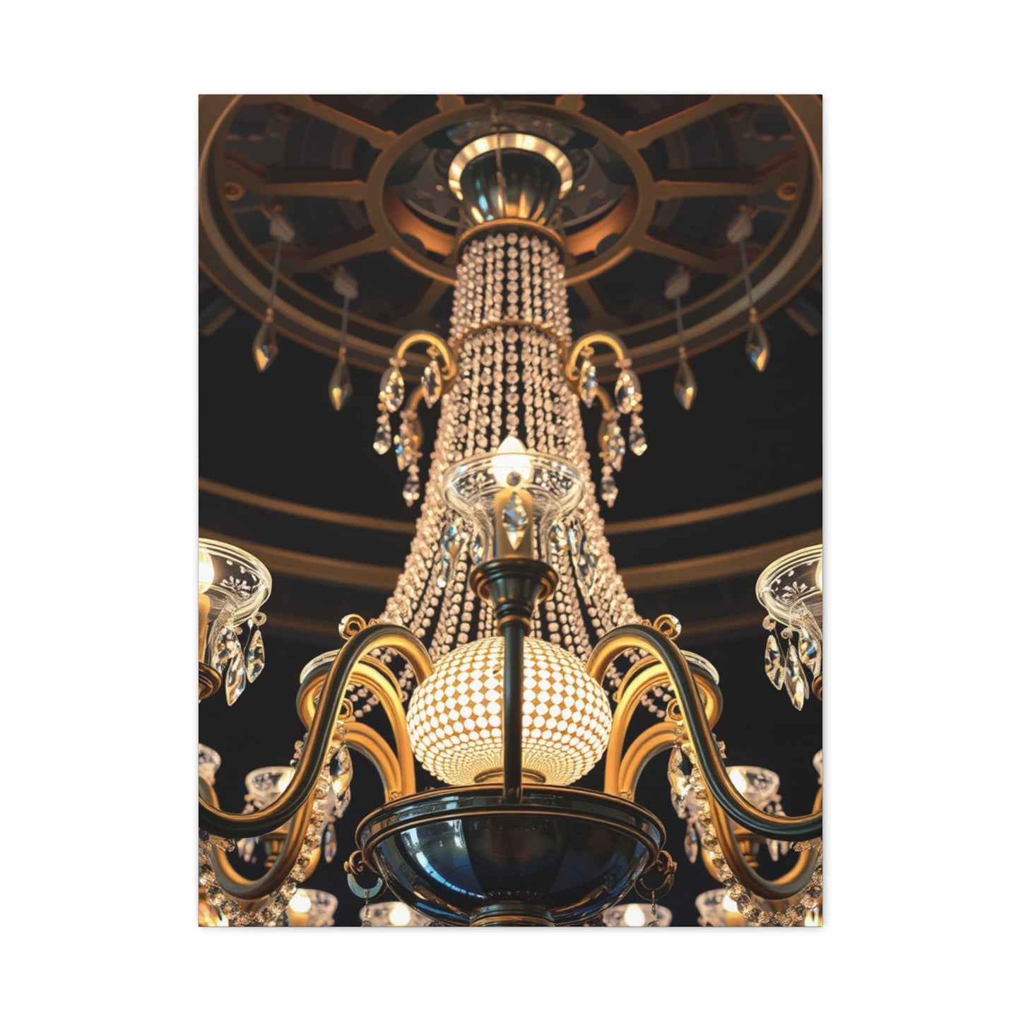 Supreme Chandelier Art Collection Wall Art & Canvas Print