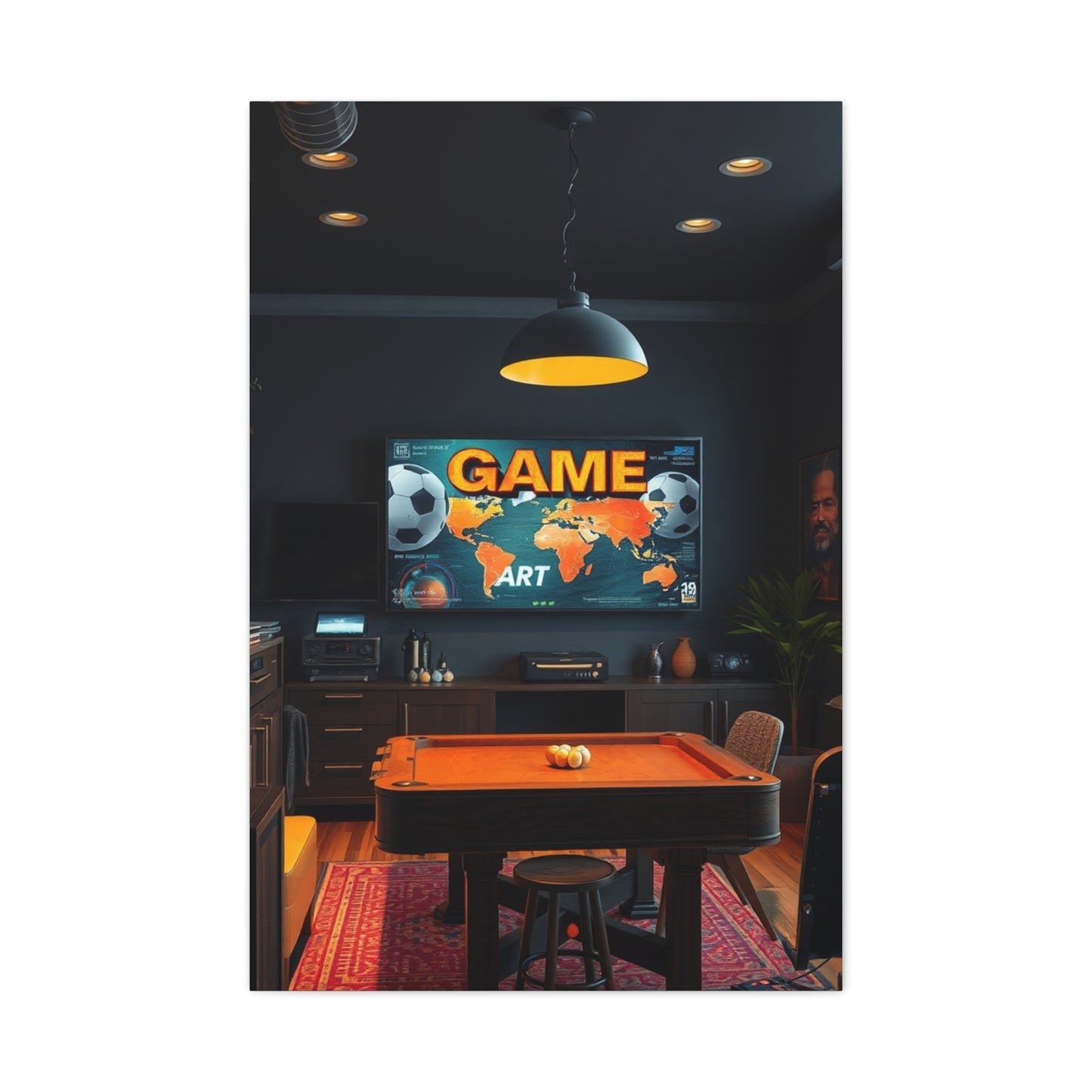 Elite Game Room Art Vision Wall Art & Canvas Print