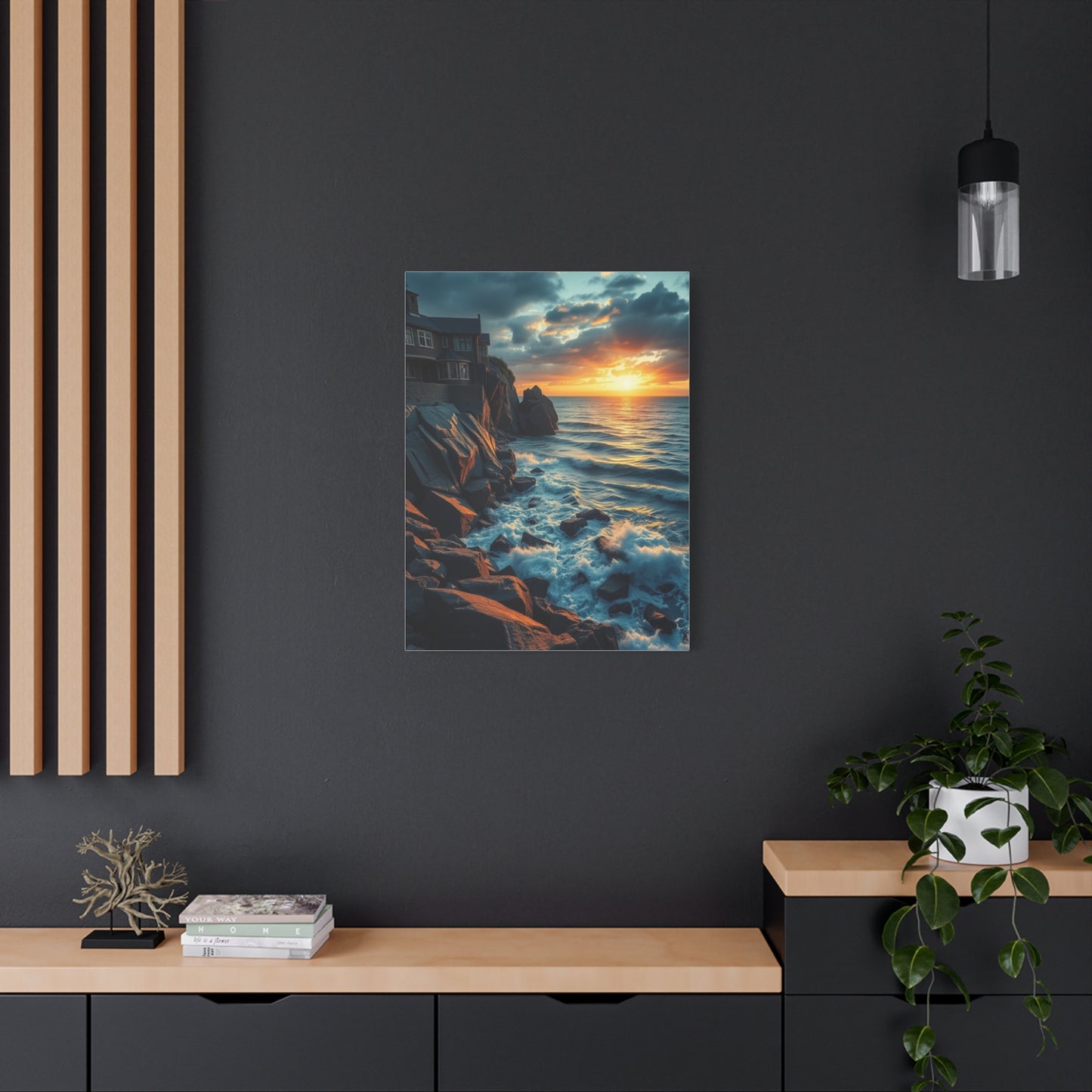 Grand Seaside Reverie Wall Art & Canvas Print