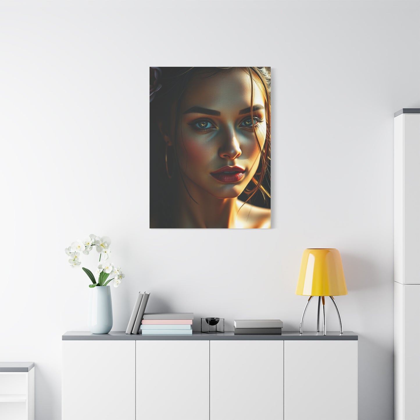 Majestic Maiden Mural Wall Art & Canvas Print