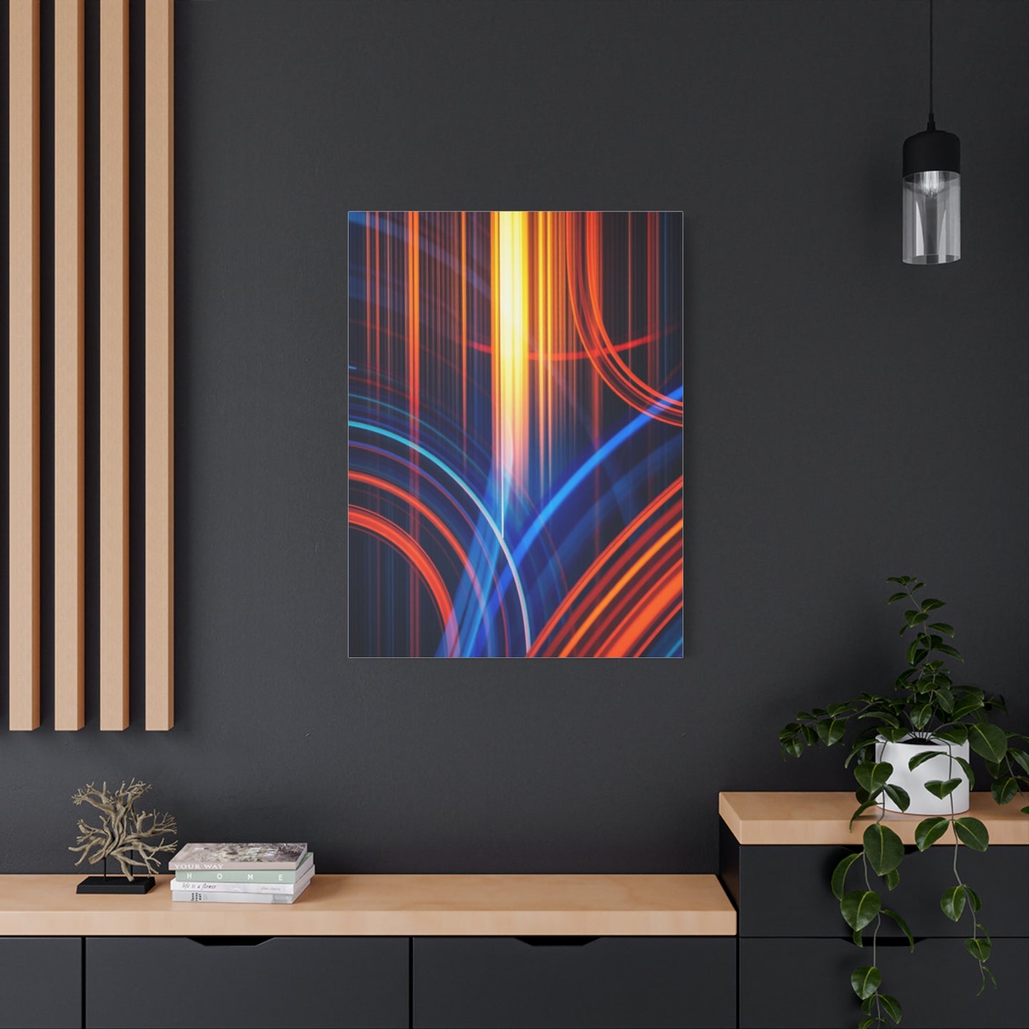 Masterpiece Linear Abstract Art Vision Wall Art & Canvas Print