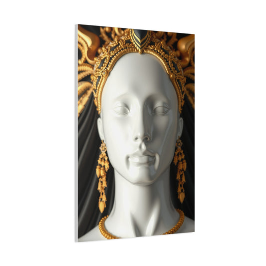Black White and Gold Art Supreme Gallery Wall Art & Canvas Print