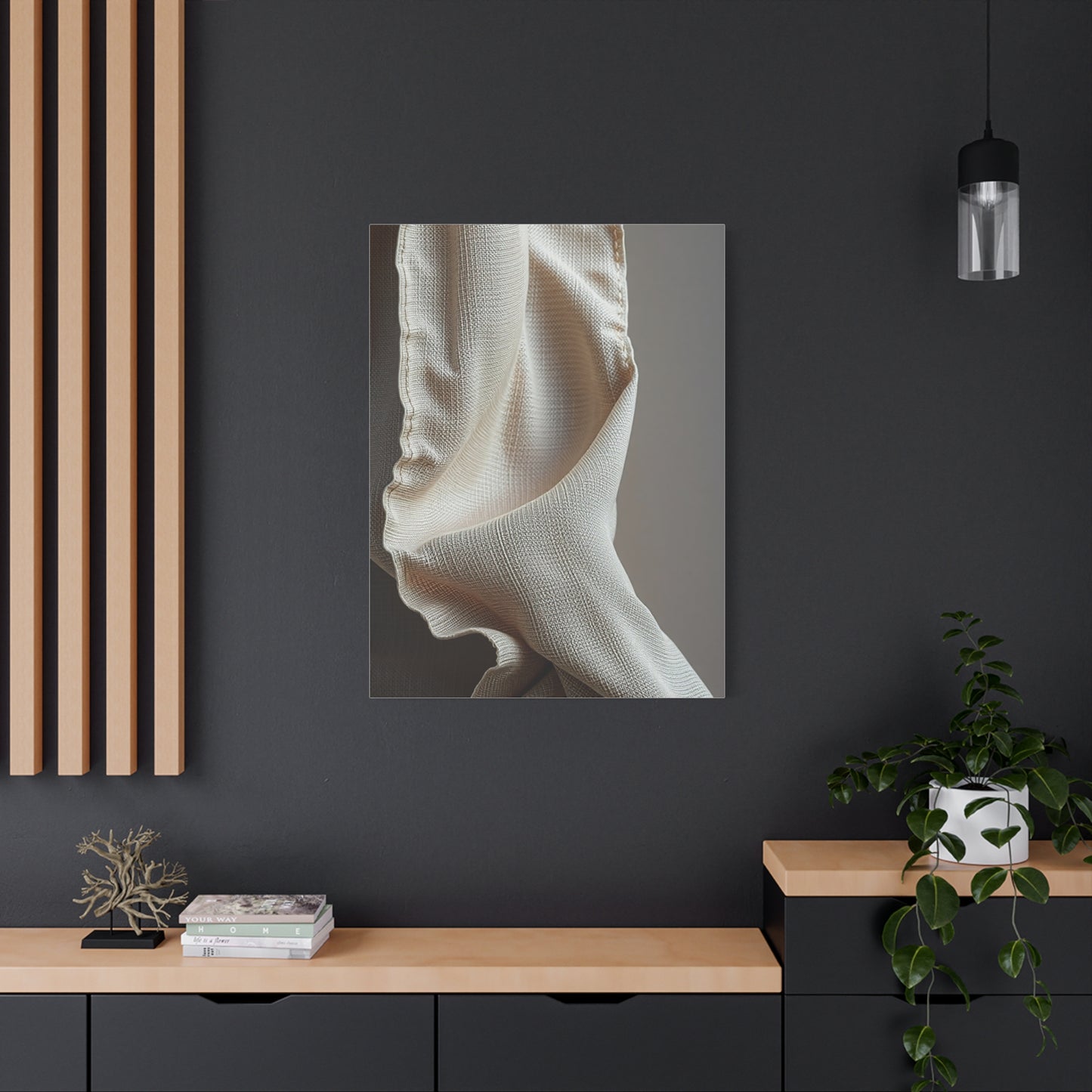 Taupe, Linen, and Gray Art Supreme Gallery Wall Art & Canvas Print